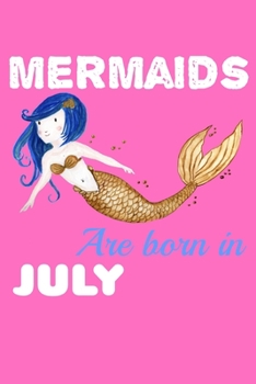 Paperback Mermaids Are Born In July: Personal Expense Tracker Book