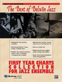 Paperback The Best of Belwin Jazz: 2nd E-Flat Alto Saxophone Book
