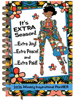 Shades of Color It's Extra Season! 2026 Weekly Inspirational Planner
