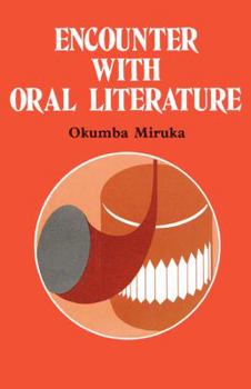 Paperback Encounter with Oral Literature Book