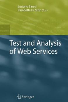 Paperback Test and Analysis of Web Services Book