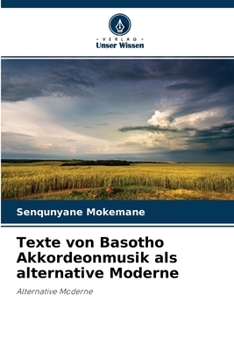 Paperback Texte von Basotho Akkordeonmusik als alternative Moderne [German] Book