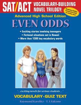 Paperback Even Odds: Advanced High School Vocabulary-Quiz Text Book