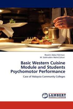 Paperback Basic Western Cuisine Module and Students Psychomotor Performance Book