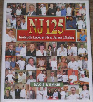 Hardcover NJ 125 In-depth Look at New Jersey Dining Book
