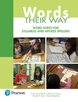 Paperback Words Their Way: Word Sorts for Syllables and Affixes Spellers Book