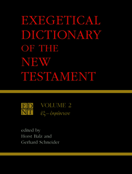 Paperback Exegetical Dictionary of the New Testament, Vol. 2 Book