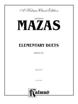 Paperback Elementary Duets, Op. 86 Book