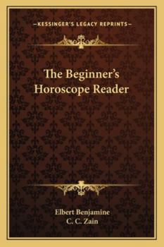 Paperback The Beginner's Horoscope Reader Book