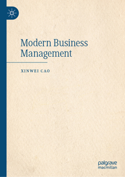 Hardcover Modern Business Management Book