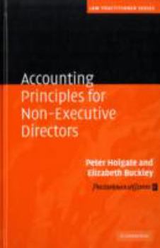 Hardcover Accounting Principles for Non-Executive Directors Book