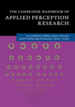 The Cambridge Handbook of Applied Perception Research 2 Volume Set - Book  of the Cambridge Handbooks in Psychology