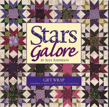 Paperback Stars Galore Gift Wrap Book