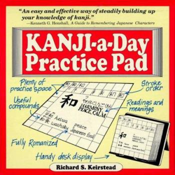 Paperback Kanji-A-Day Practice Pad Book