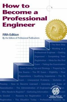 Paperback How to Become a Professional Engineer Book