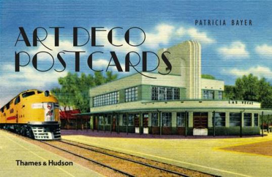 Hardcover Art Deco Postcards Book