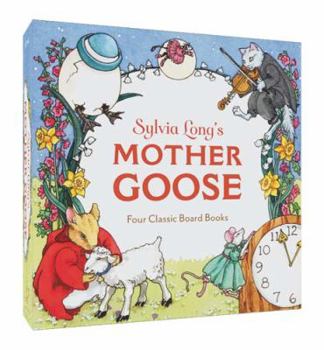 Hardcover Sylvia Long's Mother Goose: Four Classic Board Books Book