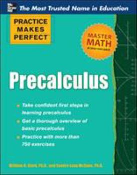 Paperback Practice Makes Perfect Precalculus Book