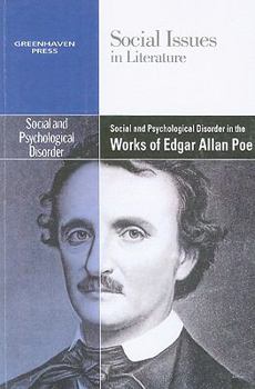 Paperback Social and Psychological Disorder in the Works of Edgar Allan Poe Book