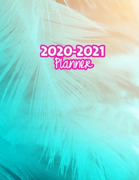 2020-2021 Planner: Two Year Calendar Organizer and Goal Journal | January 2020 - December 2021 Daily, Weekly and Monthly Planner Book with Back Sticker Expression Wall for 2 Years | Design Code 699917