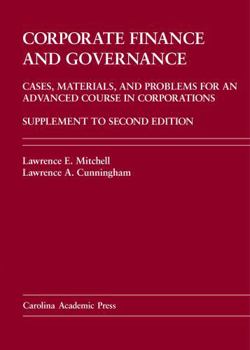 Paperback Corporate Finance and Governance, Third Edition, 2011 Supplement Book