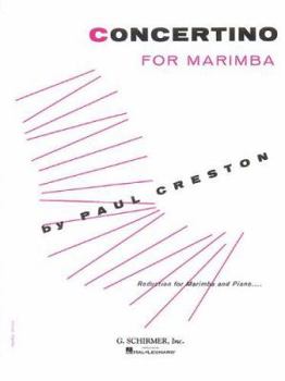 Paperback Concertino for Marimba and Orchestra Book