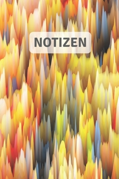 Notizen: Blanko Abstrakt Motiv Heft für Aufzeichnungen Lettering Handschrift zum Selbstgestalten | ein Tolles und Kreatives Geschenk (German Edition)