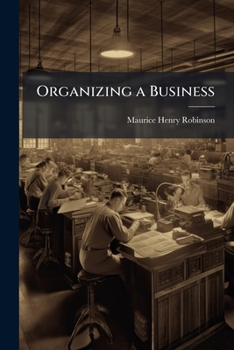 Organizing a Business