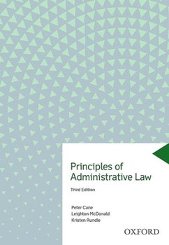 Paperback Principles of Administrative Law Book