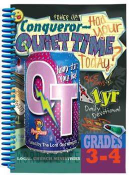 Spiral-bound Conqueror Quiet Time Daily Devotional - Grades 3-4 Book