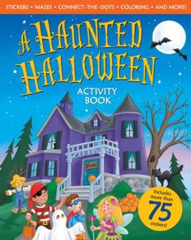 Paperback Haunted Halloween Activity Book