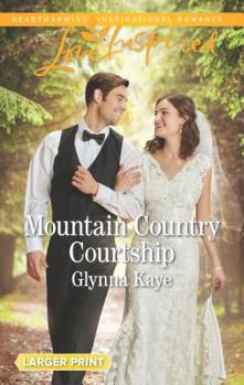 Mass Market Paperback Mountain Country Courtship [Large Print] Book