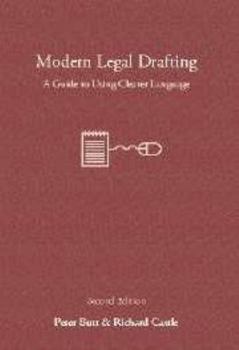 Digital Modern Legal Drafting: A Guide to Using Clearer Language Book