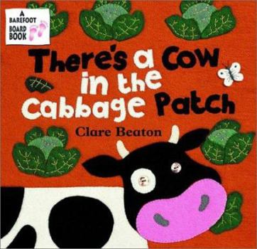 Board book There's a Cow in the Cabbage Patch Book