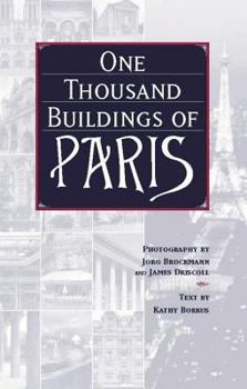 Hardcover One Thousand Buildings of Paris Book