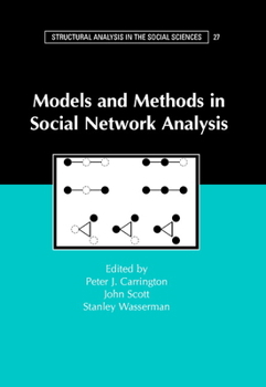 Paperback Models and Methods in Social Network Analysis Book