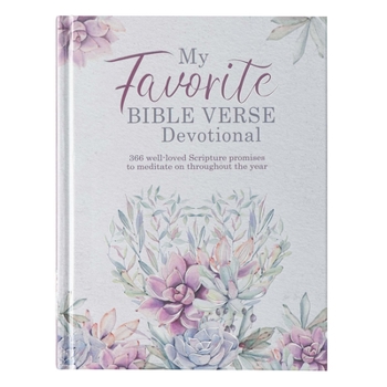 Hardcover My Favorite Bible Verse Devotional Hard Cover Book