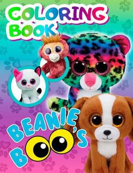 Paperback Beanie Boos Coloring Book: Favorite Toys of Your Children Are Now in the Coloring Book