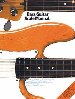 Paperback Bass Guitar Scale Manual Book