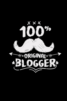 100% original blogger: 6x9 blogging | grid | squared paper | notebook | notes