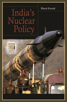 Hardcover India's Nuclear Policy Book