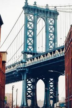 George Washington Bridge in New York City Journal: 150 Page Lined Notebook/Diary