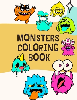 Paperback Monsters coloring book