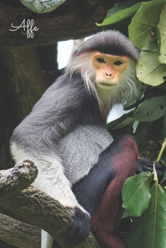 Affe: Notizbuch / Tagebuch Äffchen - DIN A5 120 Seiten liniert - Geschenk Affenliebhaber (German Edition)