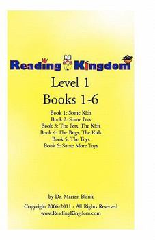 Paperback Reading Kingdom Level 1 Books 1-6: Six fun-filled books for early readers. Book