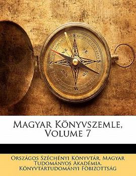 Paperback Magyar Konyvszemle, Volume 7 [Hungarian] Book
