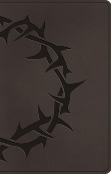 Imitation Leather ESV Premium Gift Bible (Trutone, Charcoal, Crown Design) Book