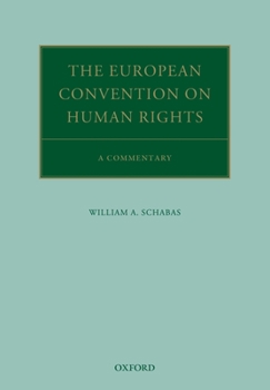 Paperback The European Convention on Human Rights: A Commentary Book