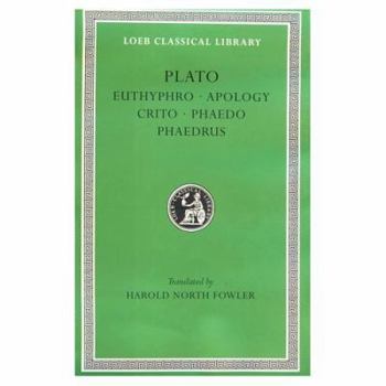 Hardcover Euthyphro. Apology. Crito. Phaedo. Phaedrus Book