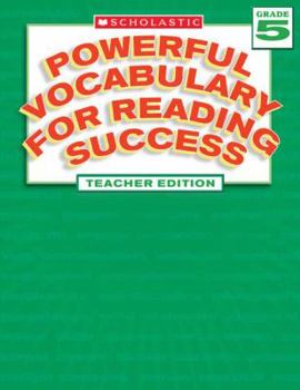 Paperback Powerful Vocabulary for Reading Success Grade 5 Book